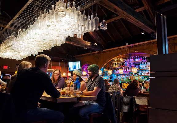 Craft cocktails and margaritas at Bonez